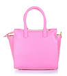 Кокетна дамска чанта в розов цвят от естествена кожа Olinda-2 снимка