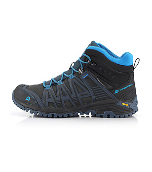 Unisex туристически обувки в черно и синьо  Zelime снимка