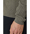 Мъжка жилетка в цвят каки Ron-3 снимка