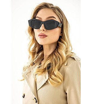 Черни дамски слънчеви очила Kylie снимка