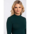 Зелена дамска поло блуза Resta-2 снимка