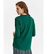 Дамска блуза в зелен нюанс Imora-1 снимка