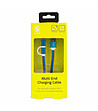 2в1 USB кабел за зареждане iPhone Lightning i Micro USB-2 снимка