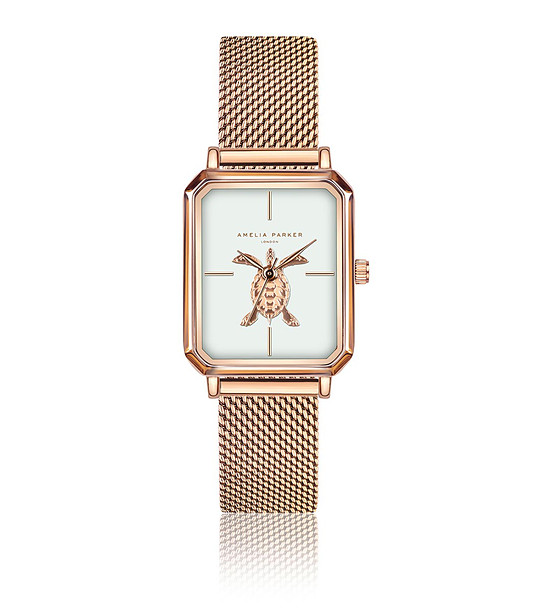 Дамски часовник в розовозлатисто Serenit снимка