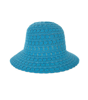 Синя лятна дамска шапка Alora снимка