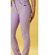 Спортно-елегантен дамски панталон в лилав нюанс-2 снимка