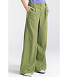 Дамски зелен панталон Albana-2 снимка