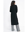 Черно дамско палто Ozana-1 снимка