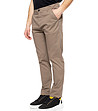 Мъжки памучен панталон в кафяв нюанс-2 снимка
