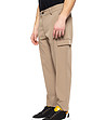 Мъжки панталон в цвят камел-3 снимка