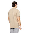 Мъжка памучна бежова тениска-1 снимка