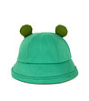 Зелена дамска шапка жабка Froggie -3 снимка