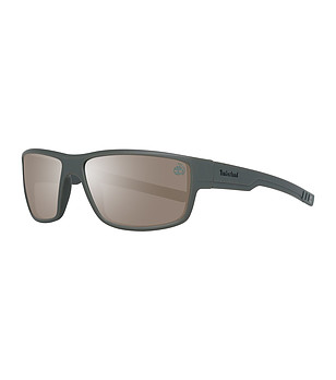 Unisex слънчеви очила в сиво с поляризация снимка