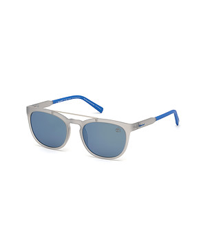 Мъжки слънчеви очила със сиви рамки снимка