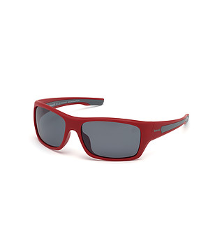 Червени мъжки слънчеви очила с поляризация снимка