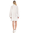 Бяла рокля с памук-1 снимка