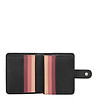 Черен дамски кожен портфейл с RFID защита-3 снимка