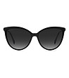 Дамски слънчеви очила в черно и златисто -1 снимка