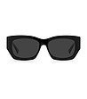 Дамски слънчеви очила с черни рамки-1 снимка