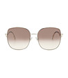 Дамски слънчеви очила с ефектни дръжки-1 снимка
