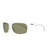 Мъжки слънчеви очила с бяла рамка-0 снимка