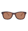 Кафяви мъжки слънчеви очила с поляризирани лещи-1 снимка