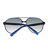 Мъжки слънчеви очила с тъмносини рамки с поляризация-1 снимка