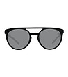 Мъжки слънчеви очила с черни рамки-2 снимка