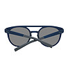 Мъжки слънчеви очила с тъмносини рамки-2 снимка