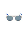 Мъжки слънчеви очила със сиви рамки-1 снимка
