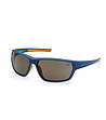 Мъжки слънчеви очила със сини рамки с поляризация-0 снимка