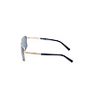 Златисти мъжки поляризирани слънчеви очила -1 снимка