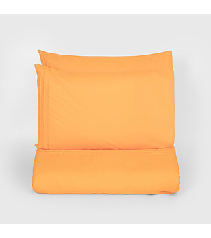 Двоен спален комплект Lagom в оранжево 200х215 см снимка