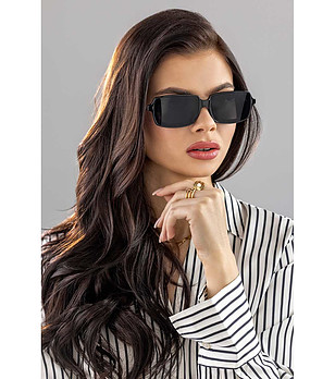 Черни дамски слънчеви очила Maria  снимка