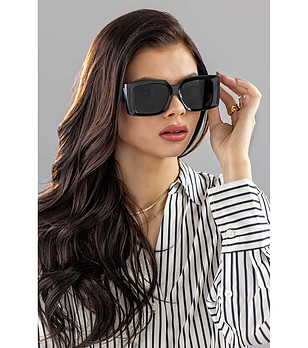 Дамски черни слънчеви очила Natalia  снимка