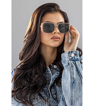 Дамски бежови слънчеви очила Emery  снимка