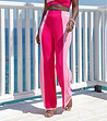 Дамски панталон в циклама и розово Maddalena-2 снимка