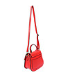 Червена дамска чанта от естествена кожа Ester-1 снимка