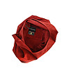 Червена дамска чанта от естествена кожа Livia-3 снимка