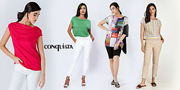 Conquista - блузи с къс ръкав за кокетки снимка