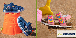 Beppi - детски стъпки в горещия пясък снимка