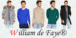 William de Faye - силната половинка с естествени тъкани снимка