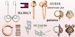 Нежен и бляскав акцент с нови обеци снимка