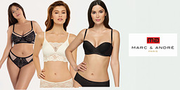 Marc & Andre - бельо в черни и бели нюанси снимка