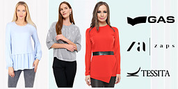 Практично съчетание на панталон и нова блуза снимка