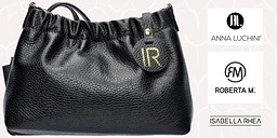 Класическо излъчване с чанта в черен цвят снимка