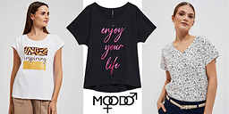 Moodo - тениска за цветните летни дни снимка