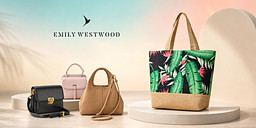 Emily Westwood - цветен акцент с нова чанта снимка