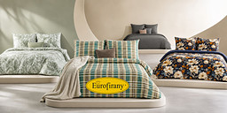 Eurofirany – цветни мотиви в спалнята снимка