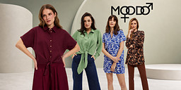 Moodo – дамски ризи в цветна линия снимка
